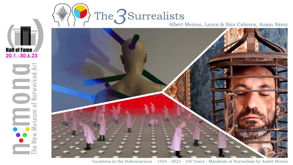 The 3 Surrealists at Alphabet At Centre