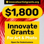 call: Innovate Grants for Art + Photo