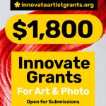 call: Innovate Grants for Art + Photo – Autumn 2025